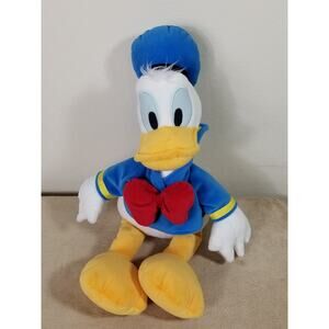 Disney Donald Duck Sailor Stuffed Animal Plush 17' Disneyland Collection Vintage